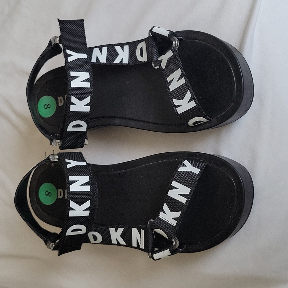 DKNY platform strap sandals